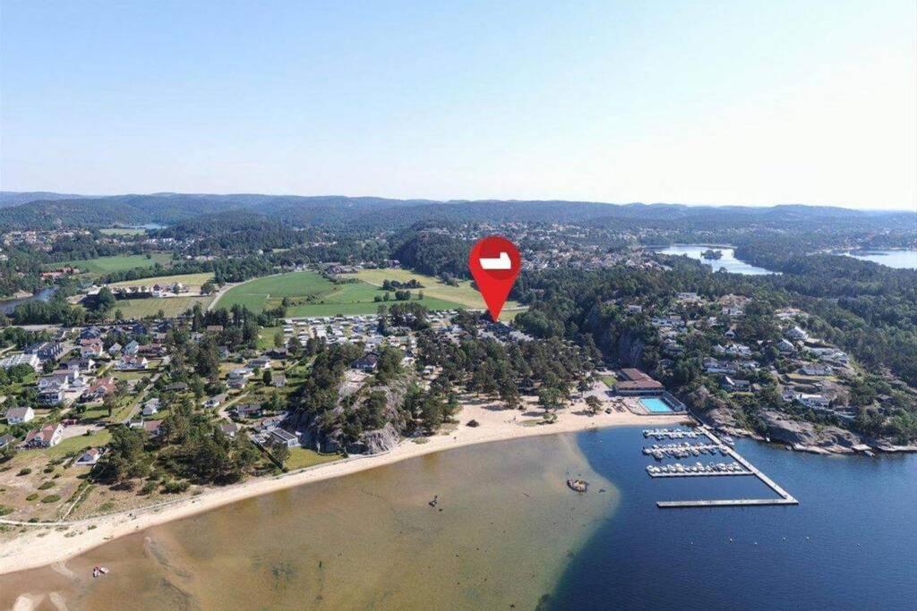 Nybygd Feriebolig Rett Ved Strand Til Leie! Kristiansand Extérieur photo